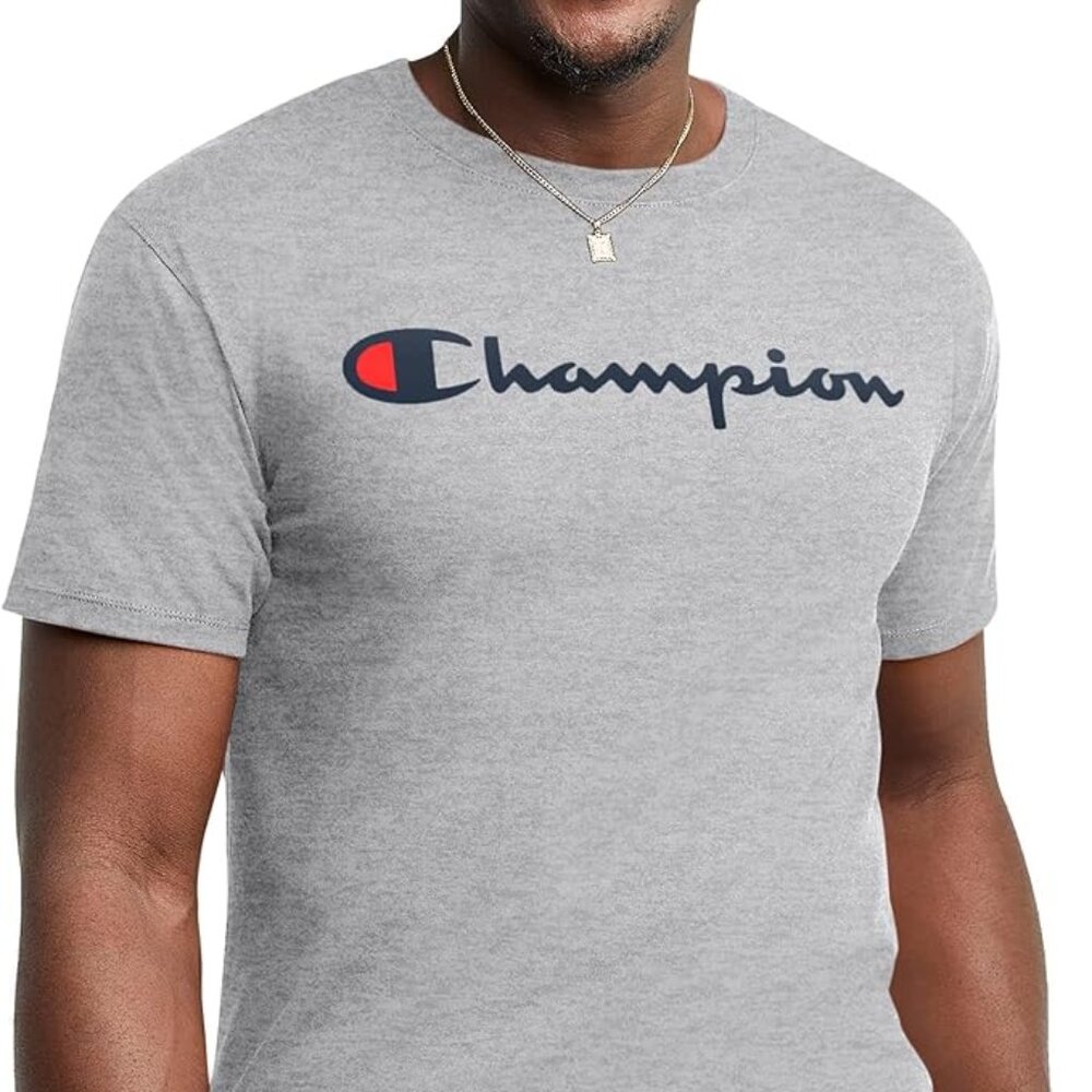 Champion Men's T-shirt, Classic Tee for Men, Men's T-shirt, Men's Tee